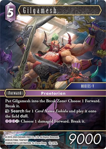 Gilgamesh, Opus XII 12-078L