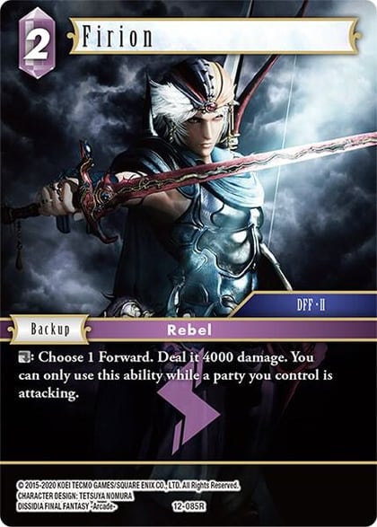 Firion, Opus XII 12-085R