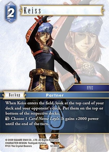 Keiss, Opus XII 12-095R