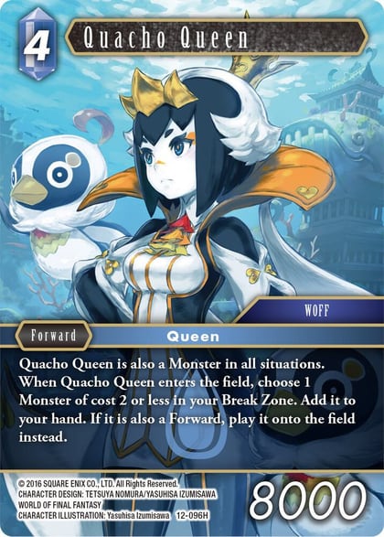 Quacho Queen, Opus XII 12-096H