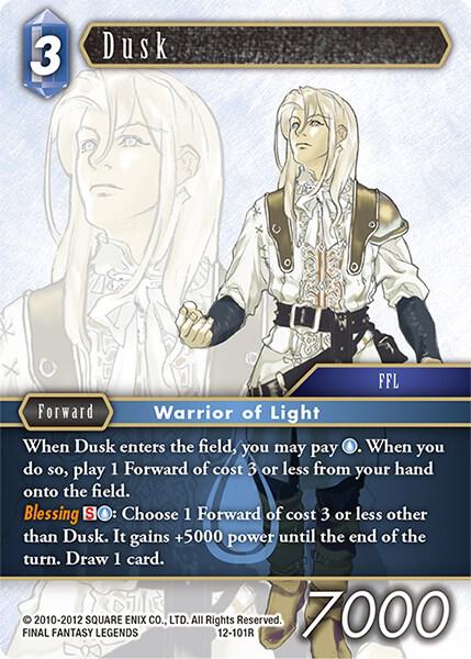 Dusk, Opus XII 12-101R