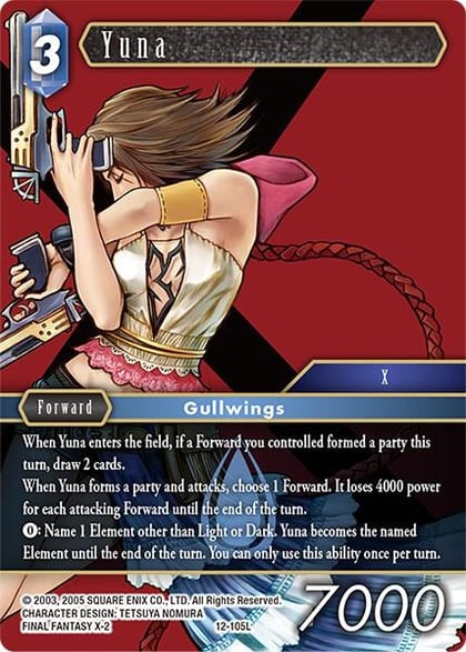 Yuna, Opus XII 12-105L