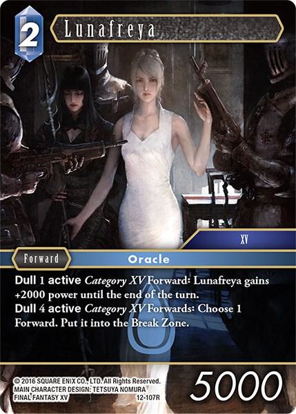 Lunafreya, Opus XII 12-107R