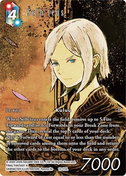 Selh'teus (Full Art), Opus XII 12-112L