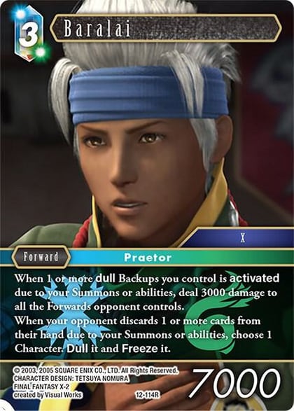 Baralai, Opus XII 12-114R