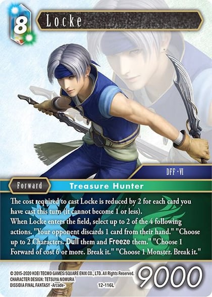 Locke, Opus XII 12-116L