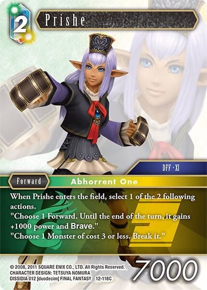 Prishe, Opus XII 12-118C