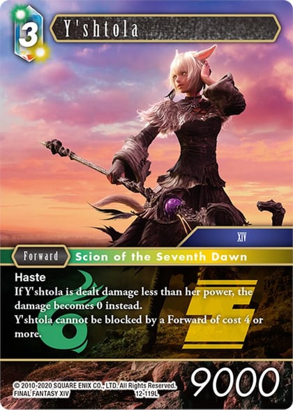 Y'shtola, Opus XII 12-119L