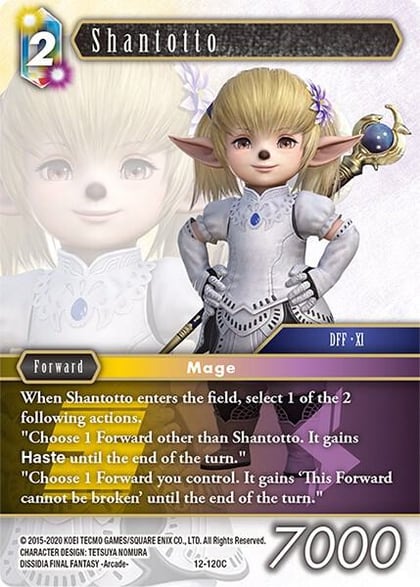 Shantotto, Opus XII 12-120C