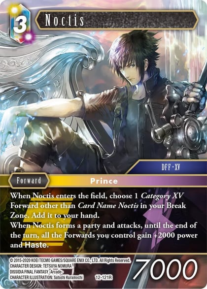 Noctis, Opus XII 12-121R