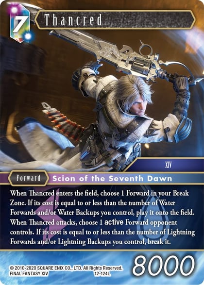Thancred, Opus XII 12-124L