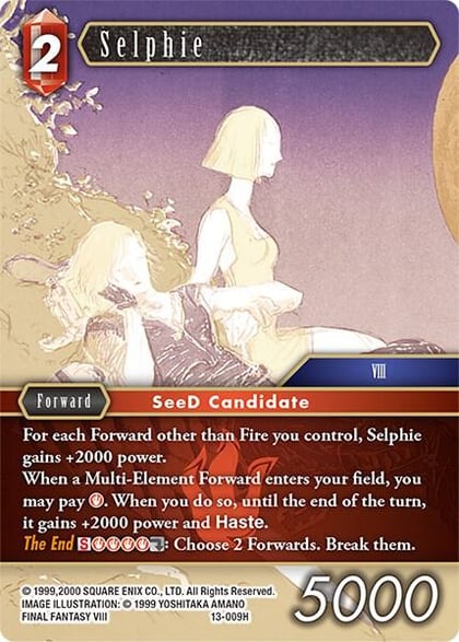 Selphie, Opus XIII: Crystal Radiance 13-009H