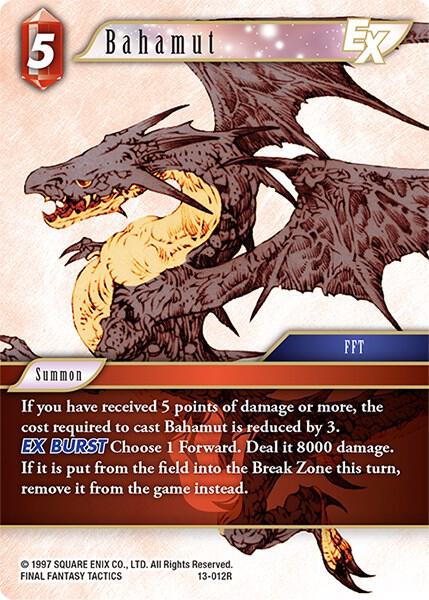 Bahamut EX, Opus XIII: Crystal Radiance 13-012R