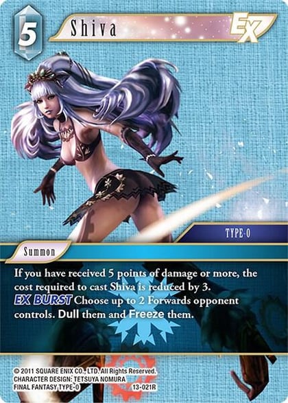 Shiva EX, Opus XIII: Crystal Radiance 13-021R