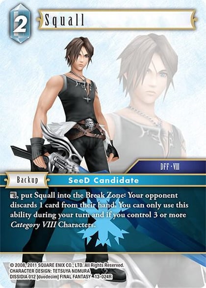 Squall, Opus XIII: Crystal Radiance 13-024R