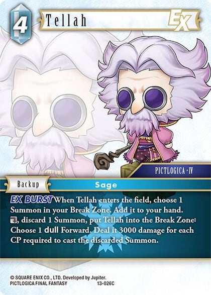 Tellah EX, Opus XIII: Crystal Radiance 13-026C