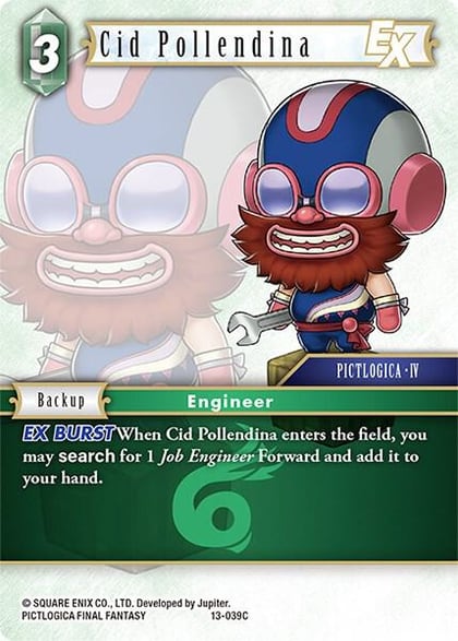 Cid Pollendina EX, Opus XIII: Crystal Radiance 13-039C