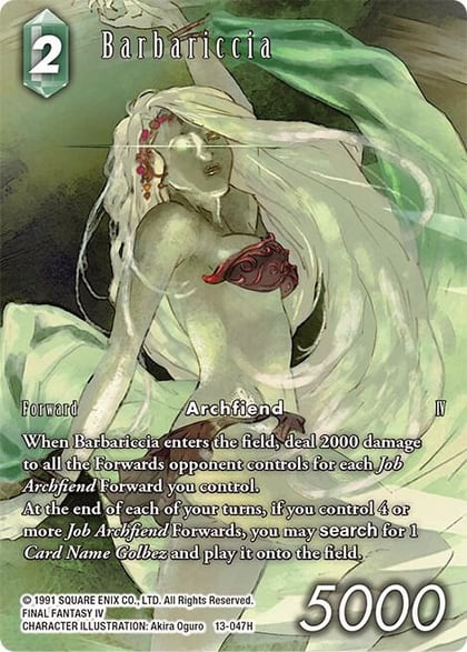 Barbariccia (Full Art), Opus XIII: Crystal Radiance 13-047H