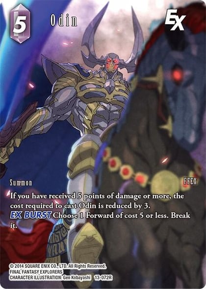Odin EX (Full Art), Opus XIII: Crystal Radiance 13-072R