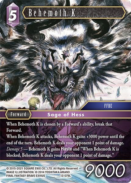 Behemoth K, Opus XIII: Crystal Radiance 13-079L