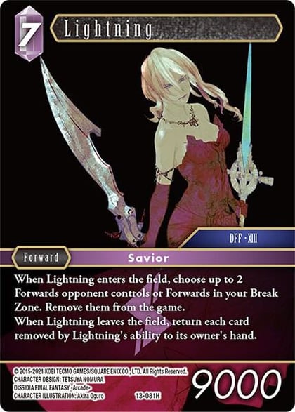 Lightning - 13-081, Opus XIII: Crystal Radiance 13-081H