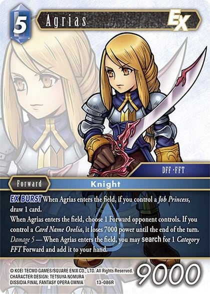 Agrias EX, Opus XIII: Crystal Radiance 13-086R