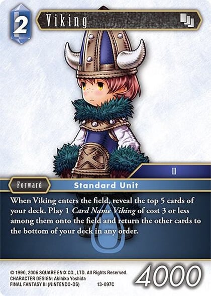 Viking, Opus XIII: Crystal Radiance 13-097C