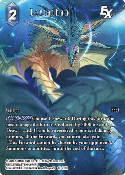 Leviathan EX (Full Art), Opus XIII: Crystal Radiance 13-100R