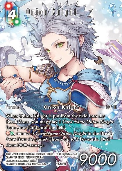 Onion Knight (Full Art), Opus XIII: Crystal Radiance 13-106H