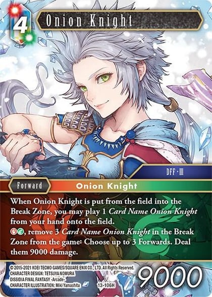 Onion Knight, Opus XIII: Crystal Radiance 13-106H