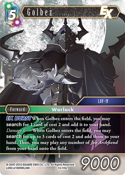 Golbez EX, Opus XIII: Crystal Radiance 13-115L