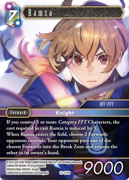 Ramza, Opus XIII: Crystal Radiance 13-121R
