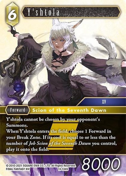 Y'shtola, Opus XIII: Crystal Radiance 13-134S