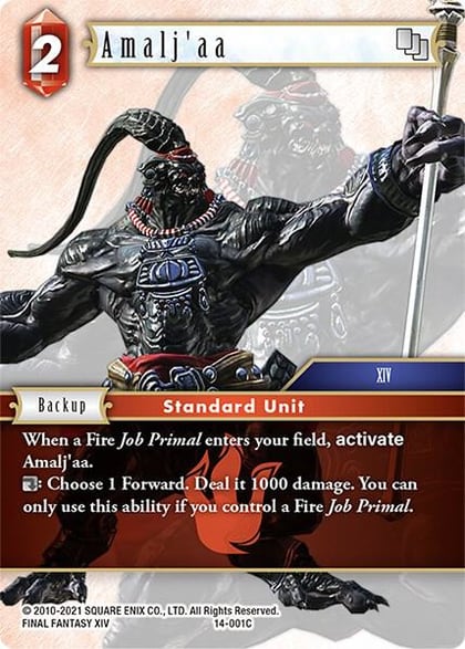 Amalj'aa, Opus XIV: Crystal Abyss 14-001C