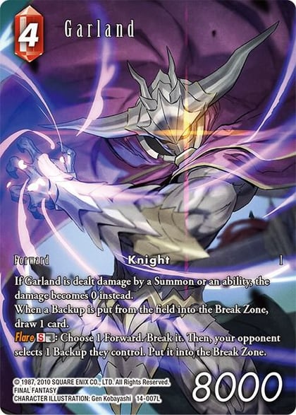 Garland (Full Art), Opus XIV: Crystal Abyss 14-007L