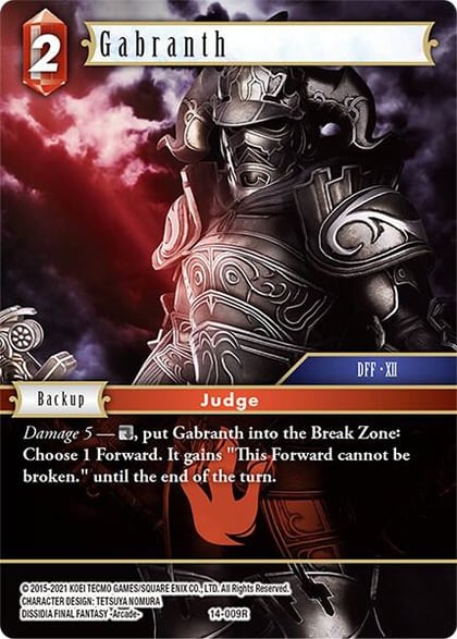 Gabranth, Opus XIV: Crystal Abyss 14-009R