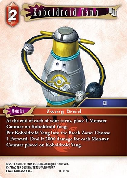 Koboldroid Yang, Opus XIV: Crystal Abyss 14-013C