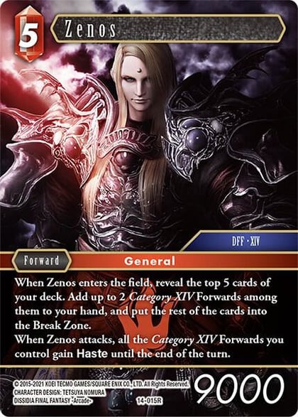Zenos, Opus XIV: Crystal Abyss 14-015R