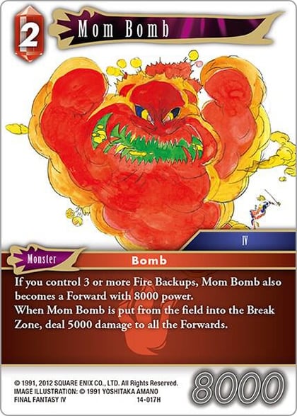 Mom Bomb, Opus XIV: Crystal Abyss 14-017H