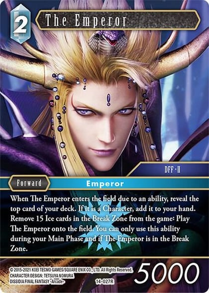 The Emperor, Opus XIV: Crystal Abyss 14-027R