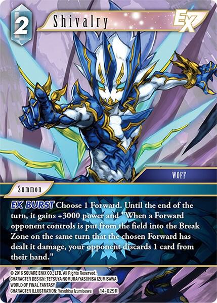 Shivalry EX, Opus XIV: Crystal Abyss 14-029R