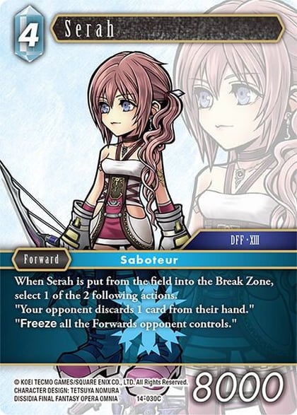 Serah, Opus XIV: Crystal Abyss 14-030C