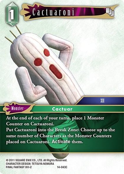 Cactuaroni, Opus XIV: Crystal Abyss 14-043C