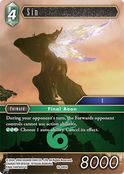 Sin, Opus XIV: Crystal Abyss 14-045H