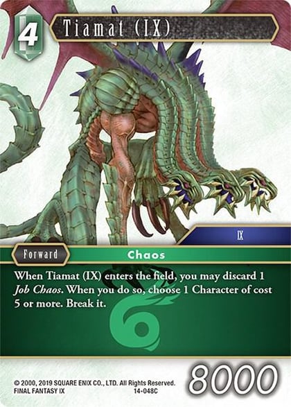 Tiamat (IX), Opus XIV: Crystal Abyss 14-048C