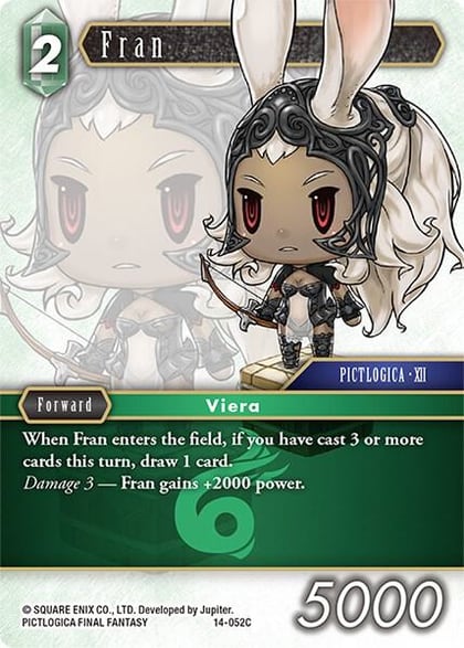 Fran, Opus XIV: Crystal Abyss 14-052C