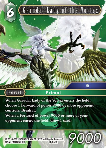 Garuda, Lady of the Vortex, Opus XIV: Crystal Abyss 14-056R