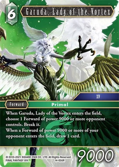 Garuda, Lady of the Vortex, Opus XIV: Crystal Abyss 14-056R