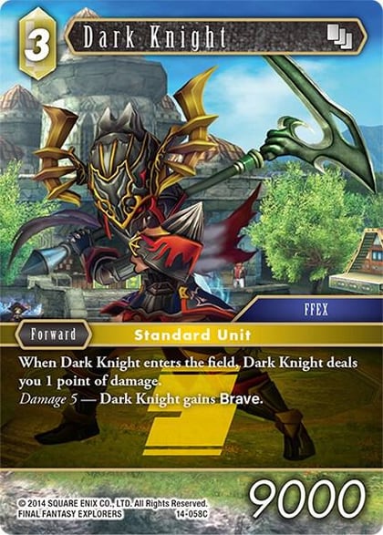 Dark Knight, Opus XIV: Crystal Abyss 14-058C