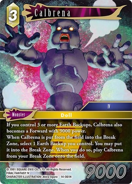 Calbrena, Opus XIV: Crystal Abyss 14-061H